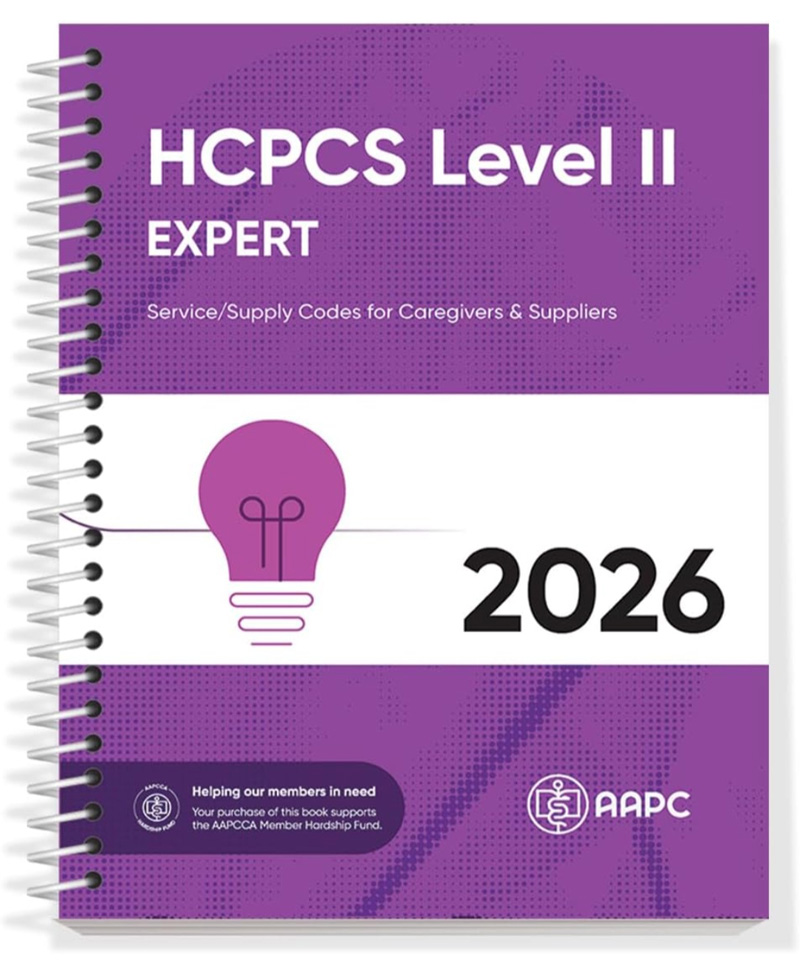 HCPCS Level II Expert coding book